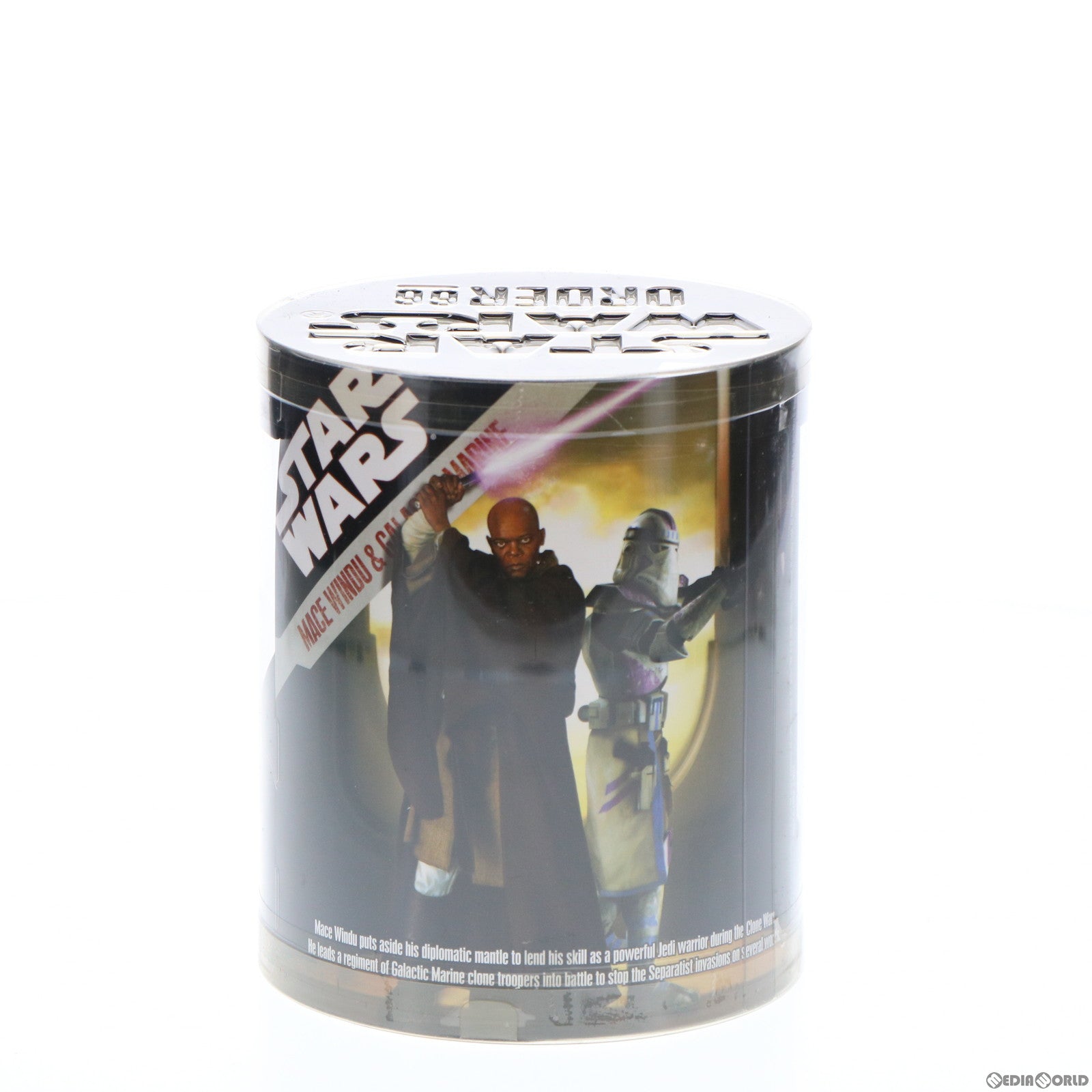 【中古即納】[FIG] スター・ウォーズ オーダー66 メイス・ウィンドゥ&ギャラクティック・マリーン 2パック STAR WARS 完成品 可動フィギュア トミーダイレクト/ハズブロ(20071231)