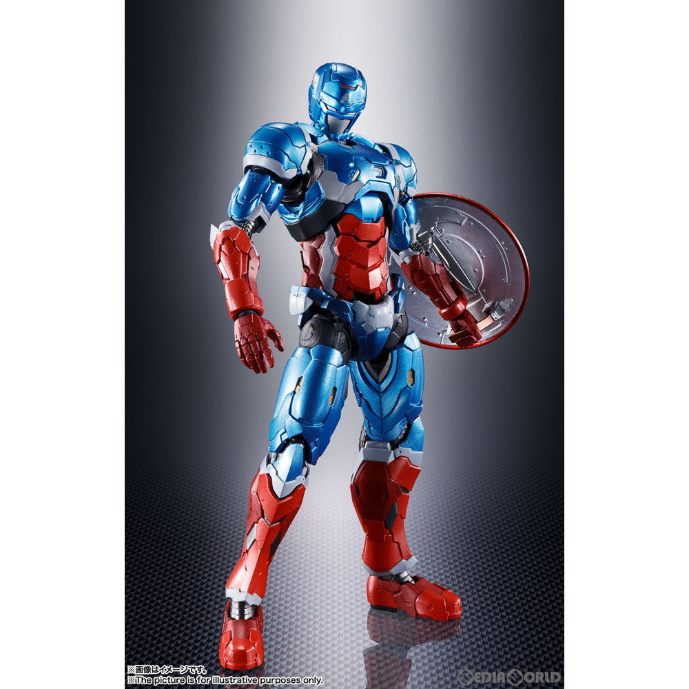 【新品即納】[FIG] S.H.Figuarts(フィギュアーツ) キャプテン・アメリカ(テック・オン・アベンジャーズ) TECH-ON AVENGERS 完成品 可動フィギュア バンダイスピリッツ(20220528)