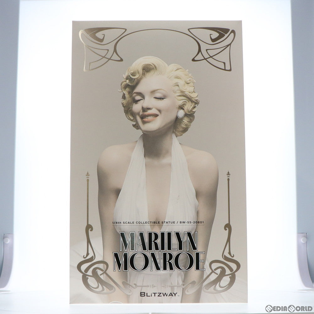 【中古即納】[FIG] ネームプレート付属 七年目の浮気 The Seven Year Itch マリリン・モンロー スパーブスケール 1/4 スタチュー 完成品 フィギュア(BW-SS-20801) ブリッツウェイ(20210831)