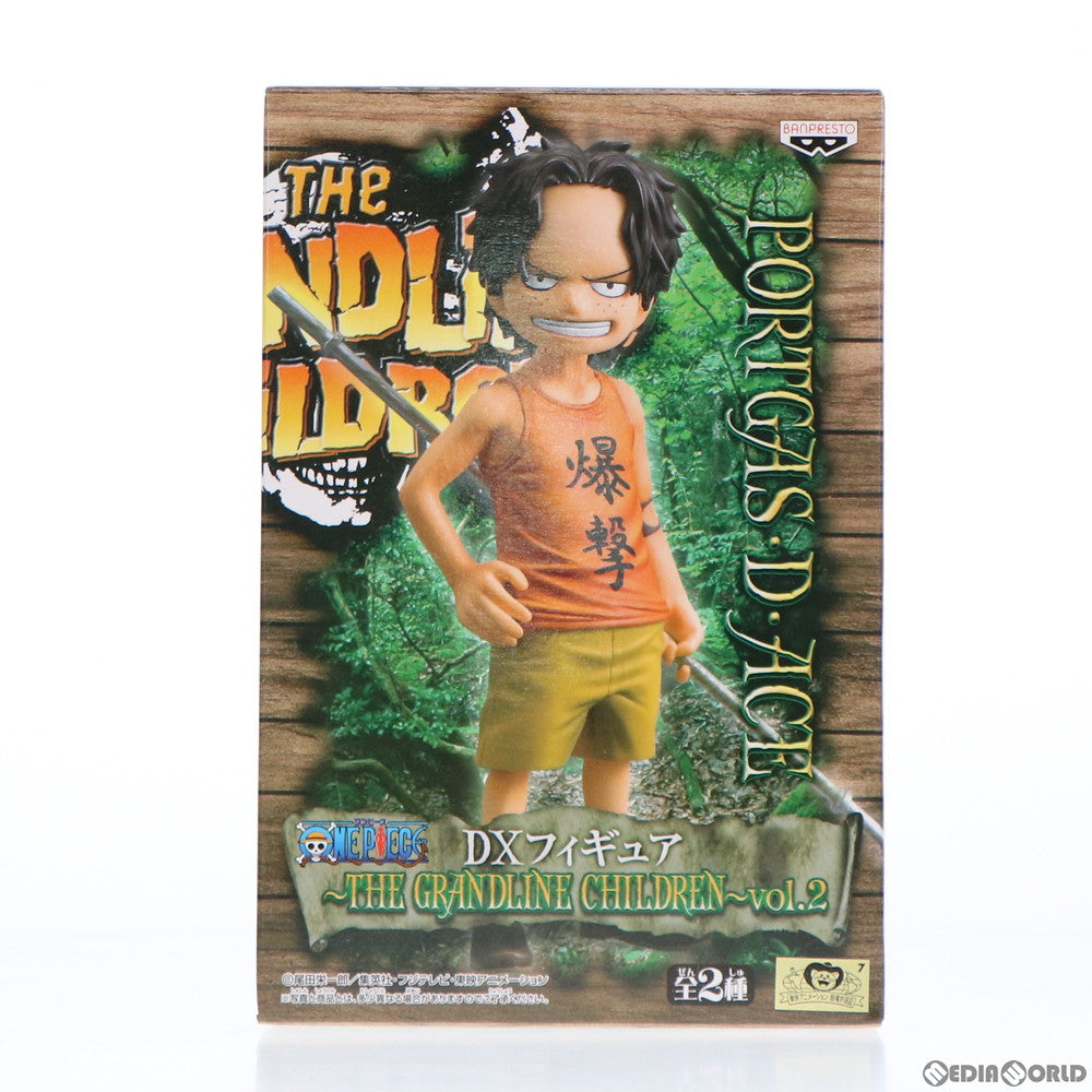 【中古即納】[FIG] ポートガス・D・エース ワンピース DXフィギュア〜THE GRANDLINE CHILDREN〜vol.2 ONE PIECE プライズ(47576) バンプレスト(20111208)