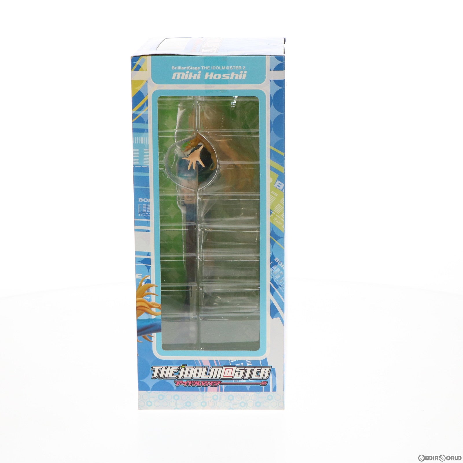 【中古即納】[FIG] ブリリアントステージ 星井美希(ほしいみき) グッドラックターコイズver. ローソンキャンペーン限定品 アイドルマスター2(THE IDOLM@STER 2) 完成品 フィギュア メガハウス(20111025)