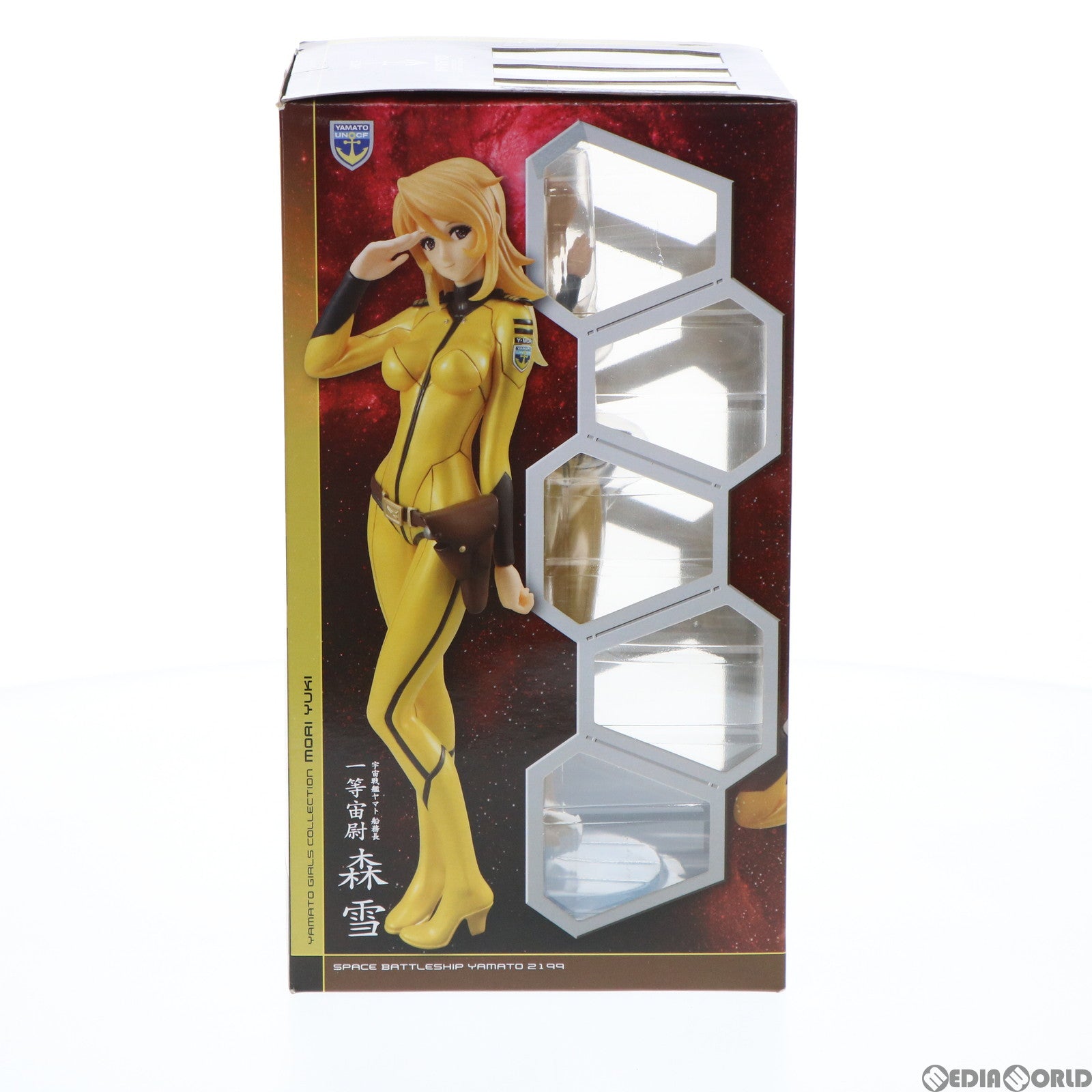 【中古即納】[FIG] ヤマトガールズコレクション 森雪(敬礼Ver.) (もりゆき) 宇宙戦艦ヤマト2199 1/8 完成品 フィギュア メガホビEXPO2013Autumn&一部オンラインショップ限定 メガハウス(20131130)