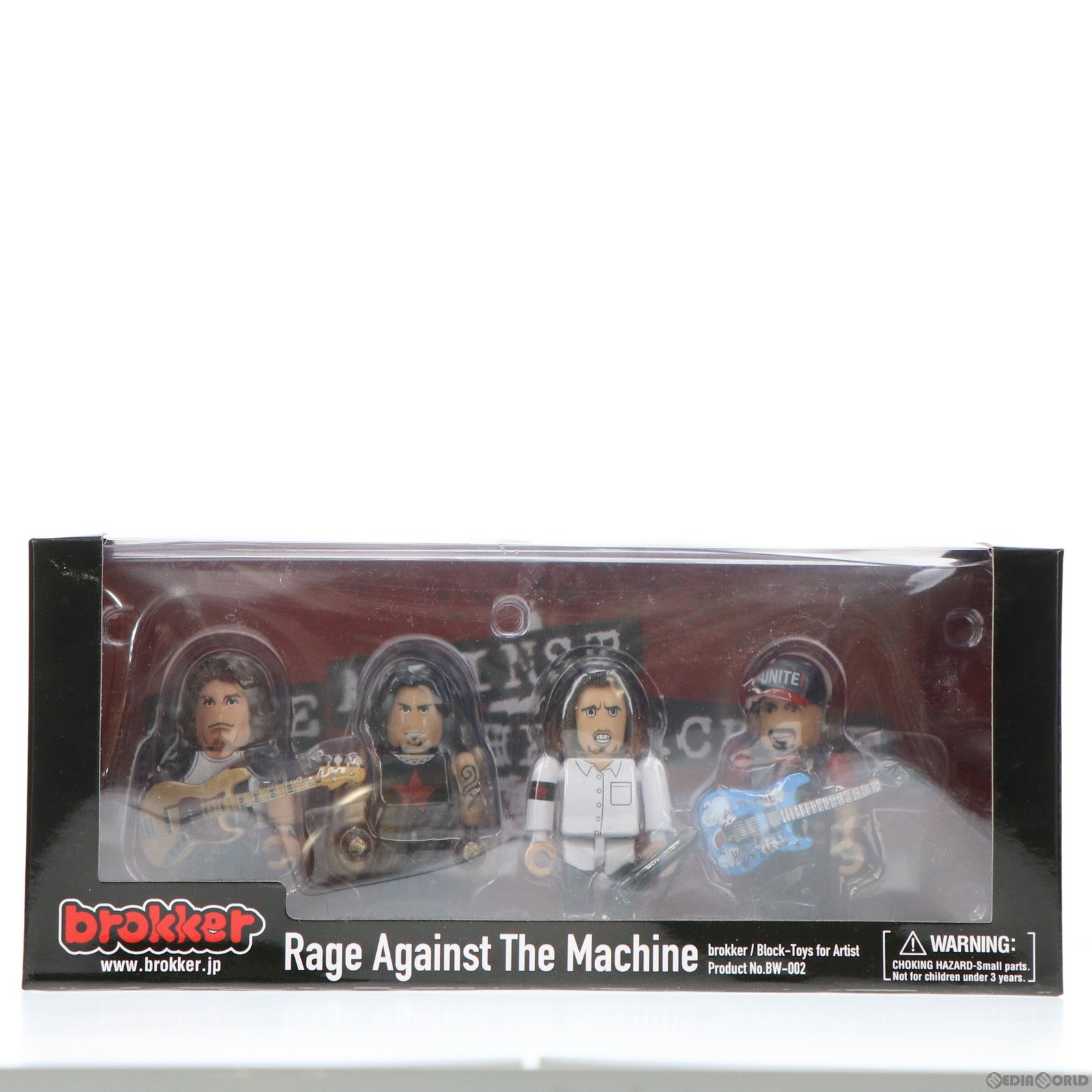 【中古即納】[FIG] brokker(ブロッカー) Rage Against the Machine(レイジ・アゲインスト・ザ・マシーン) 完成品 可動フィギュア(NKNJ0066/BW-002) brokker(ブロッカー) /日本卓上開発(20190823)