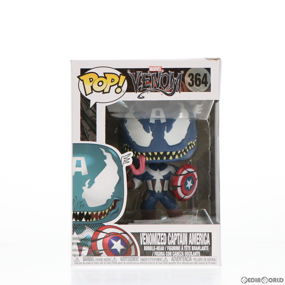 【中古即納】[FIG] POP! 364 キャプテン・アメリカ(ヴェノム版) マーベル・コミック ヴェノム 完成品 フィギュア(海外流通版) FUNKO(ファンコ) (20180930)