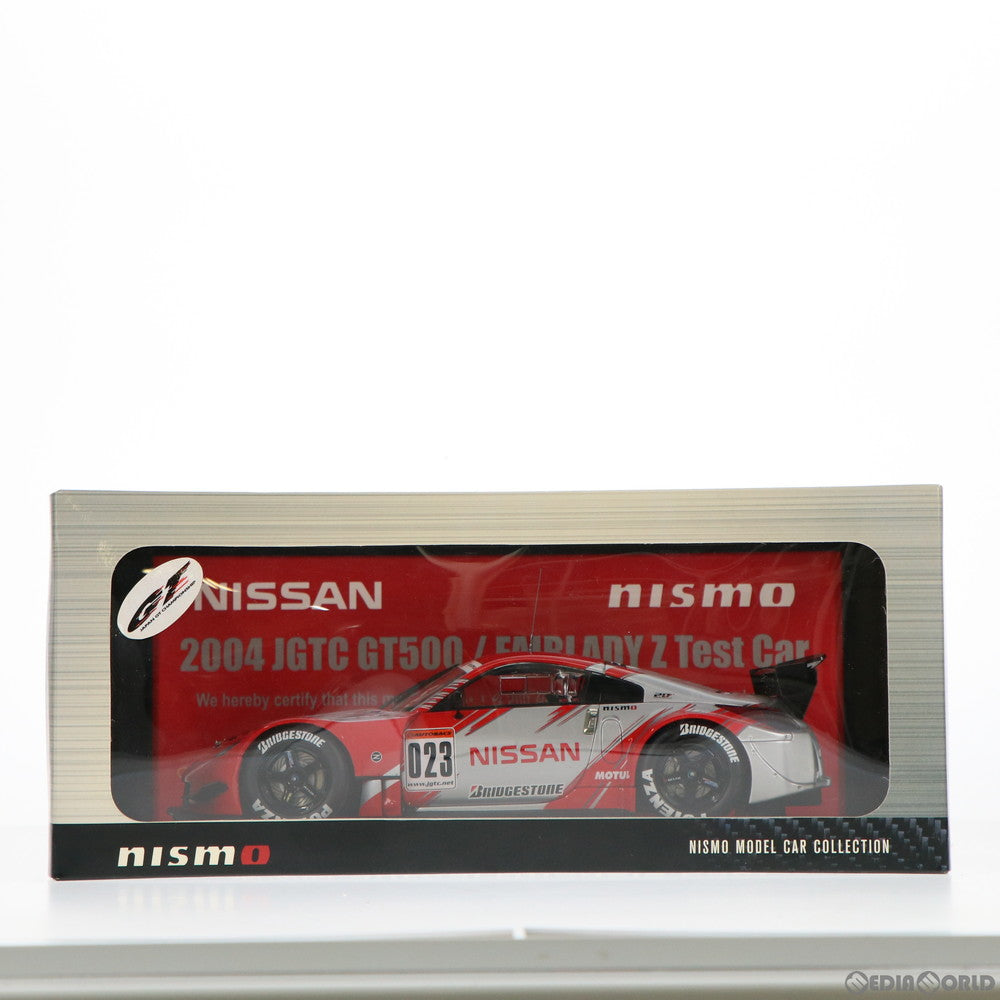【中古即納】[FIG] MOTORSPORT 1/18 NISSAN FAIRLADY Z XANAVI JGTC 2004 NISMO NISSAN #1(レッド×シルバー) 完成品 ミニカー(80477) AUTOart(オートアート) (20041231)