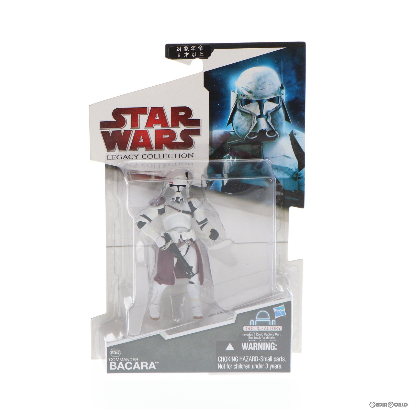 【中古即納】[FIG] スター・ウォーズ ベーシックフィギュア レガシーコレクション コマンダー・バカーラ STAR WARS エピソード3/シスの復讐 完成品 可動フィギュア(92528) トミーダイレクト/ハズブロ(20090831)