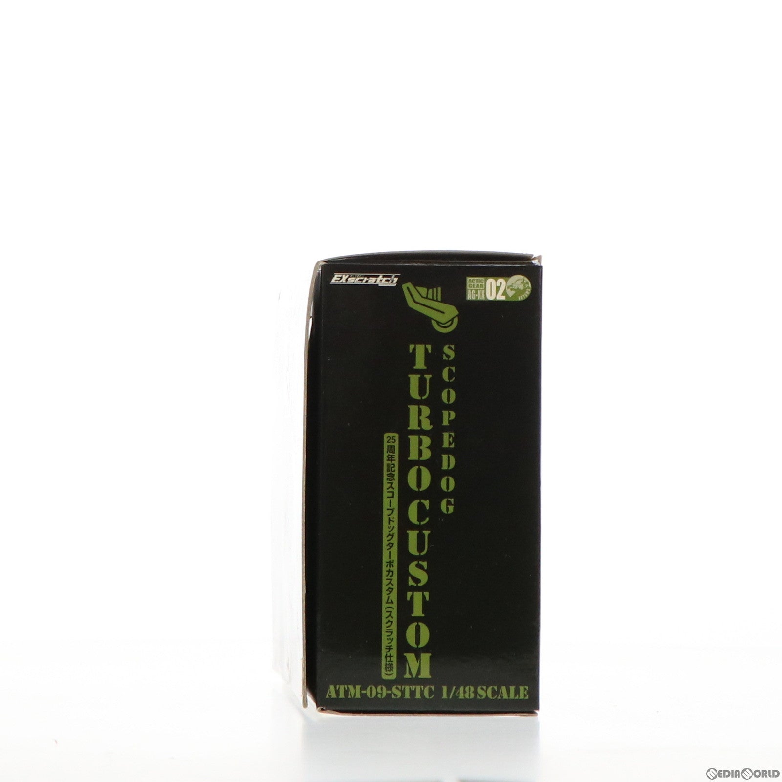 【中古即納】[FIG] アクティックギア AG-XX02 25周年記念 スコープドッグターボカスタム(スクラッチ仕様) 装甲騎兵ボトムズ 1/48 半完成品 可動フィギュア タカラ(20080221)