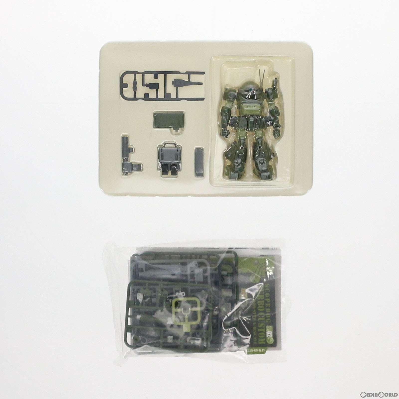 【中古即納】[FIG] アクティックギア AG-XX02 25周年記念 スコープドッグターボカスタム(スクラッチ仕様) 装甲騎兵ボトムズ 1/48 半完成品 可動フィギュア タカラ(20080221)