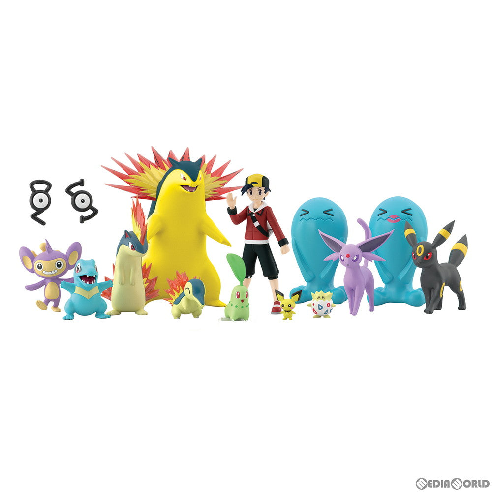 【新品即納】[FIG] (再販) (食玩) ポケモンスケールワールド ジョウト地方 セット ポケットモンスター フィギュア バンダイ(20220627)