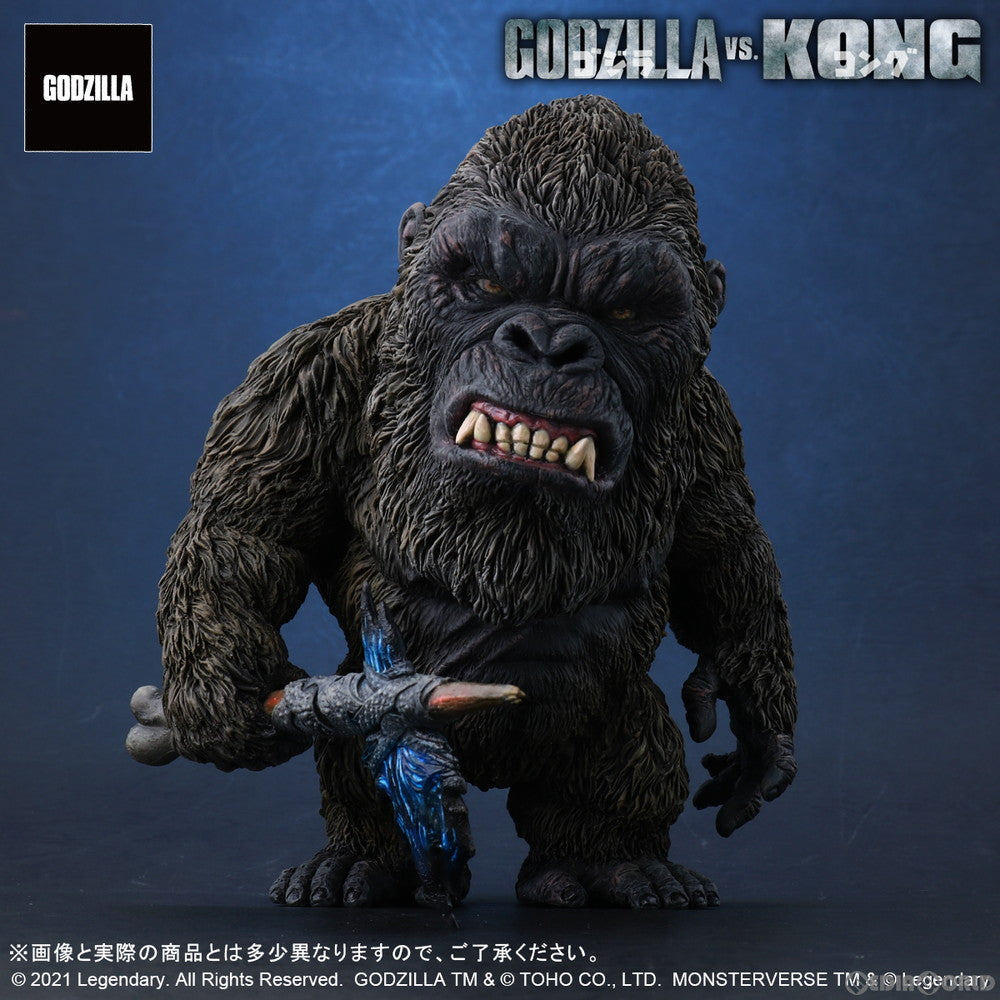 【新品即納】[FIG] デフォリアル KONG FROM GODZILLA VS. KONG(2021) 一般流通版 ゴジラvsコング 完成品 フィギュア プレックス/エクスプラス(20220626)