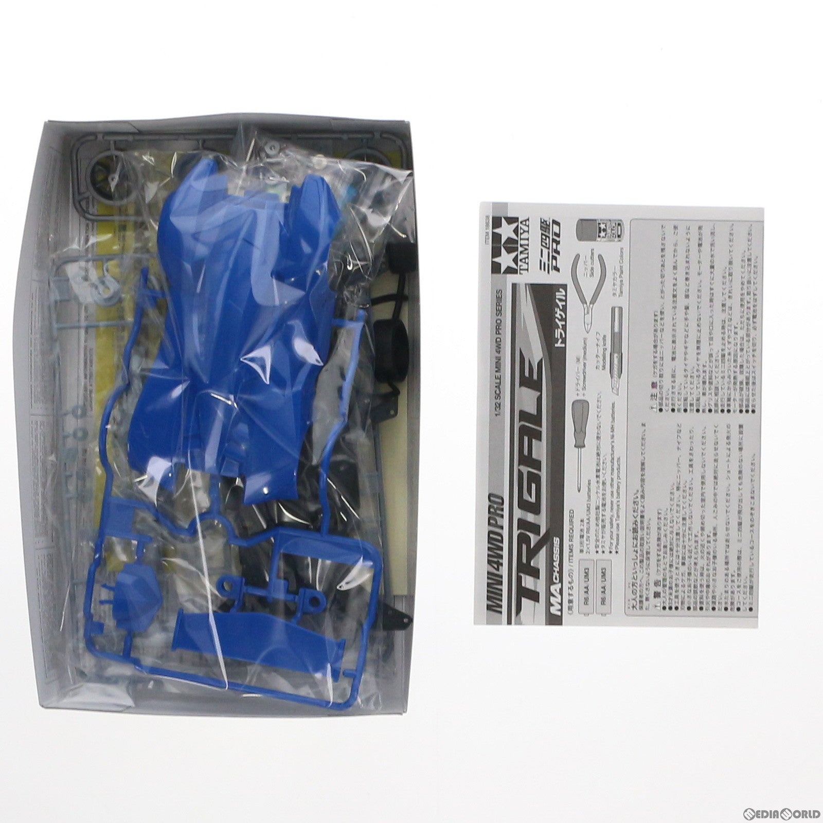 【中古即納】[M4WD] 1/32 ミニ四駆・トライゲイル(MAシャーシ) ミニ四駆PROシリーズ No.38 プラモデル(18638) タミヤ(20190930)