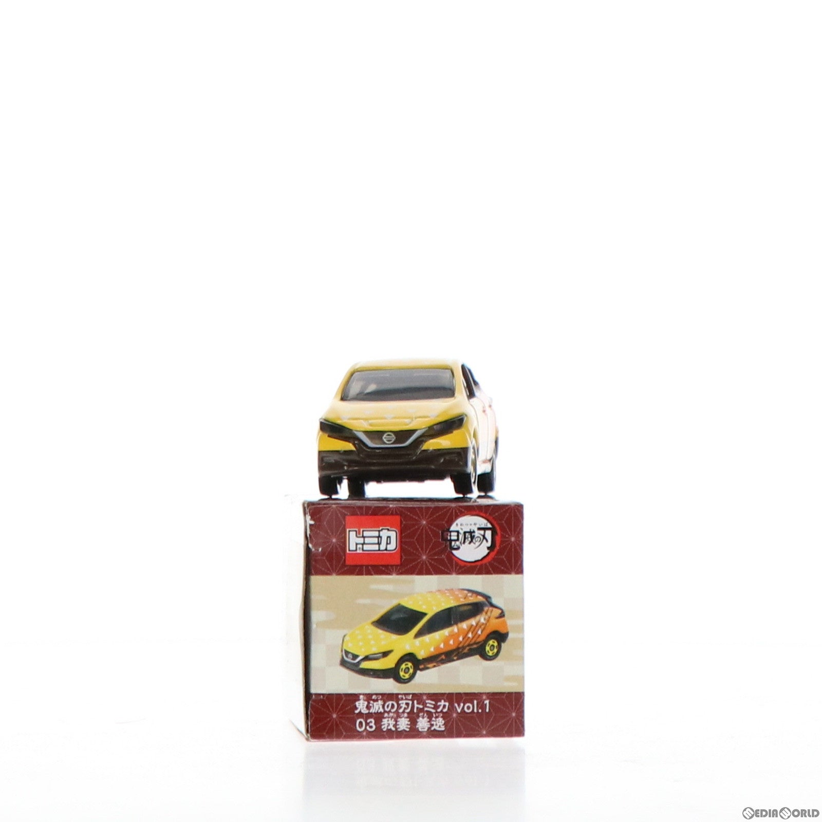 【中古即納】[FIG]鬼滅の刃トミカ vol.1 03.我妻善逸(あがつまぜんいつ) 完成品 ミニカー タカラトミー(20210417)