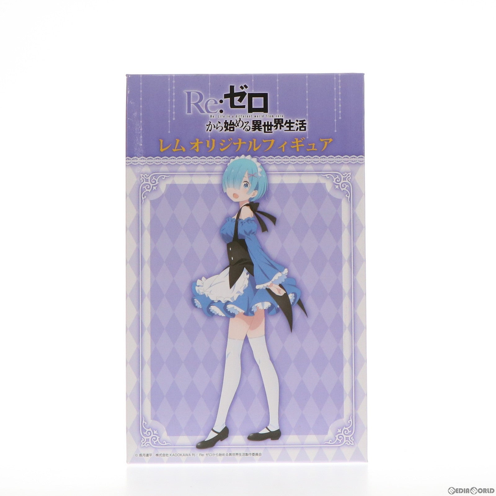 【中古即納】[FIG] 当選通知書無し レム オリジナルフィギュア RE:ゼロから始める異世界生活 飲料キャンペーン Aコース プライズ ローソン(20171231)