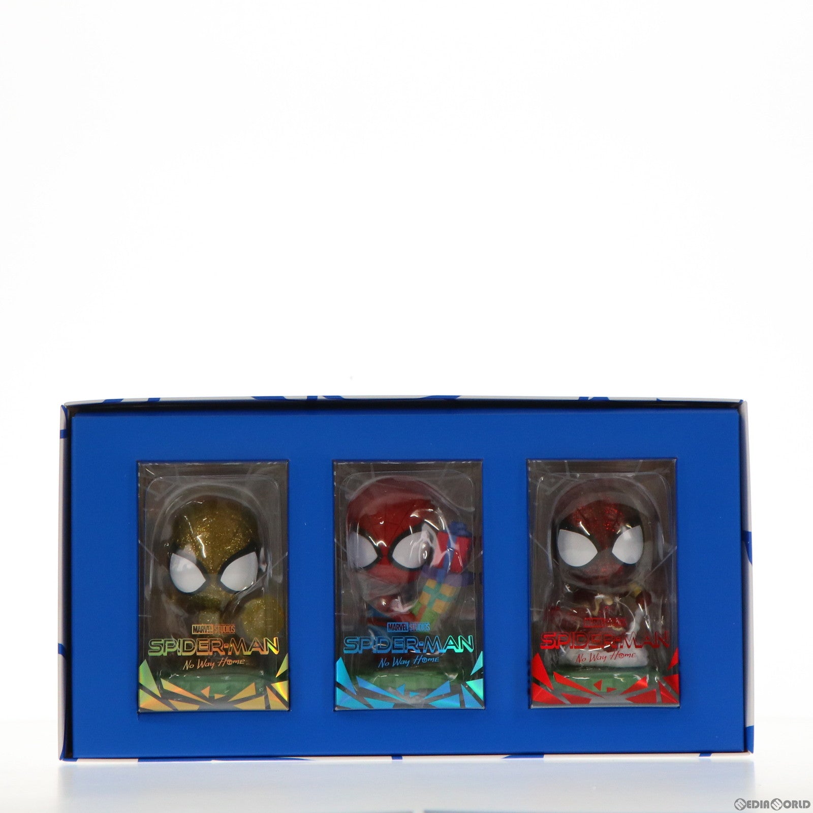 【中古即納】[FIG] マーベル スパイダーマン/フェスティバル限定 コスベイビー cosb! スパイダーマン Season's Greetings 3体セット スパイダーマン:ノー・ウェイ・ホーム 完成品 フィギュア(CBX007) ホットトイズ(20220111)