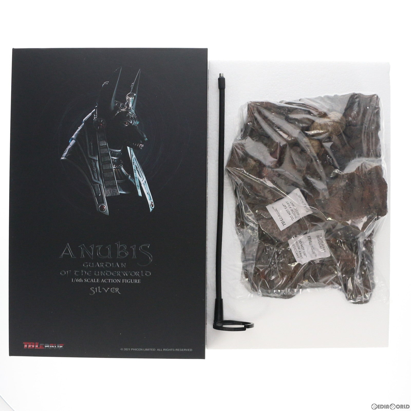 【中古即納】[FIG] アヌビス(シルバー) ガーディアン オブ ザ アンダー ザ ワールド 1/6 アクションフィギュア(海外流通版) TBリーグ(20211231)