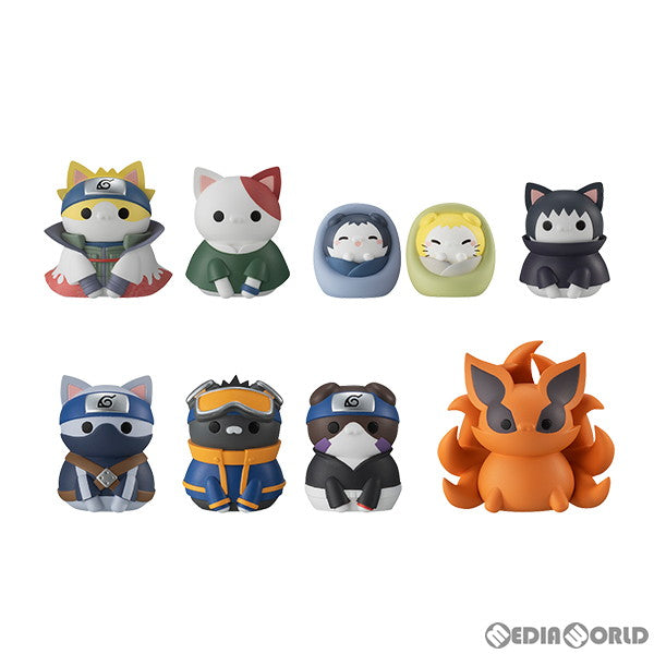 【新品即納】[BOX][FIG] MEGA CAT PROJECT ニャルト!少しむかしむかしの木ノ葉隠れの里だってばよ! NARUTO-ナルト- 疾風伝 フィギュア(8個) メガハウス(20220827)