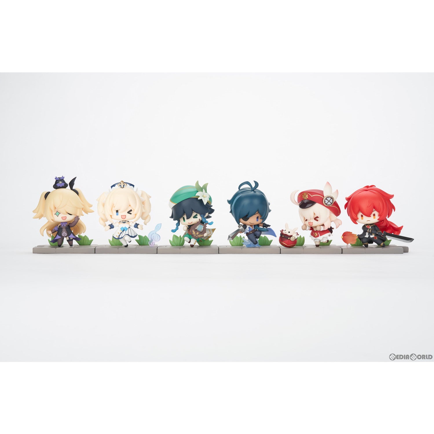 【新品即納】[BOX][FIG] 原神 戦場英姿シリーズ モンド篇 トレーディングフィギュア(6個) miHoYo(ミホヨ) (20230531)