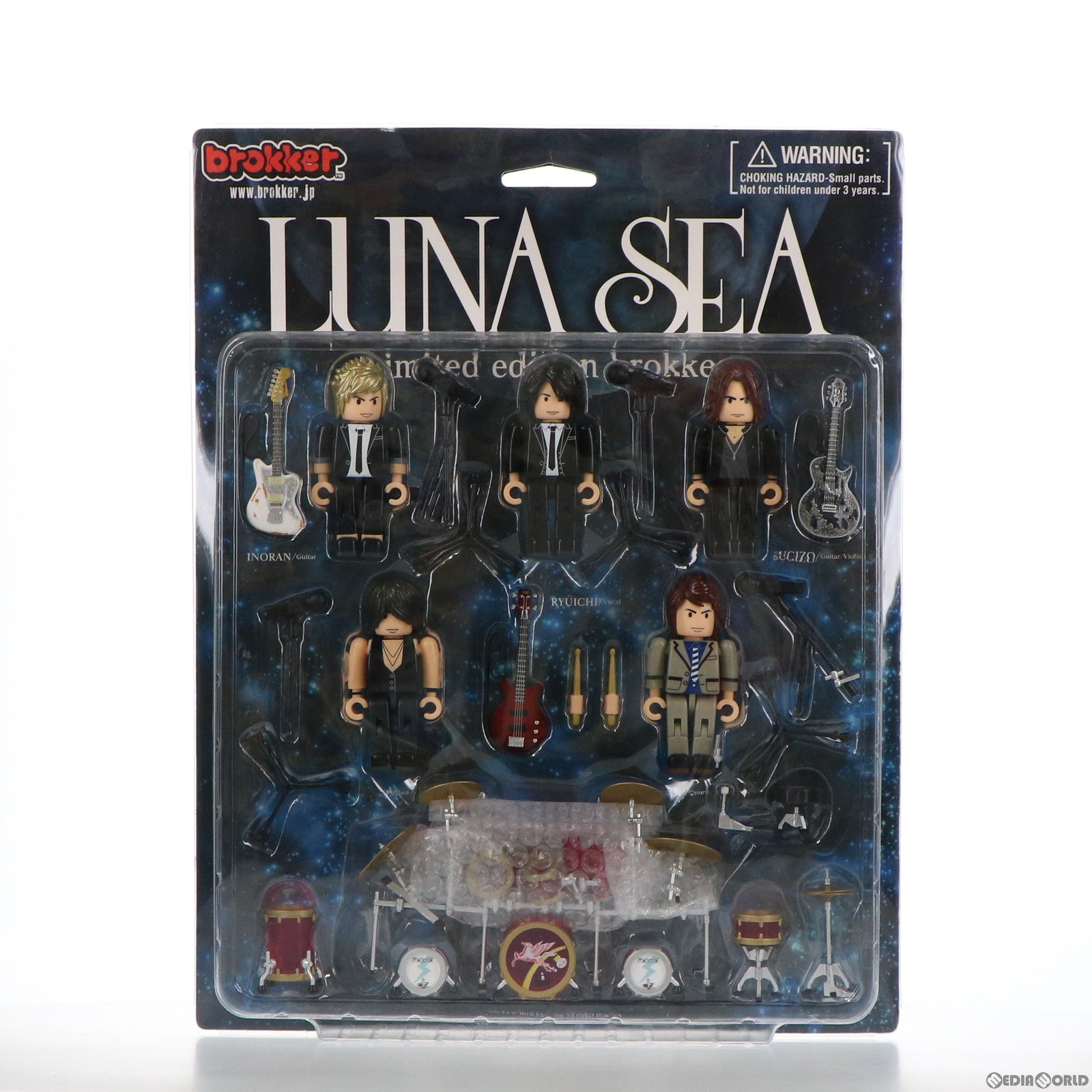 【中古即納】[FIG] brokker(ブロッカー) LUNA SEA(ルナシー) 完成品 可動フィギュア brokker(ブロッカー) /日本卓上開発(20160930)