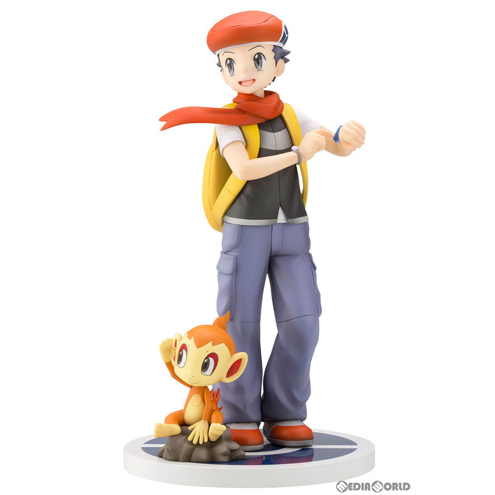 【新品即納】[FIG]ARTFX J コウキ with ヒコザル ポケットモンスター 1/8 完成品 フィギュア(PV026) コトブキヤ(20220728)