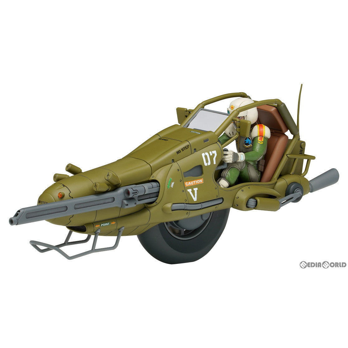 【新品即納】[PTM] 1/20 HOUND with HIRO ヴイナス戦記 プラモデル(KM-013) ウェーブ(WAVE) (20220701)