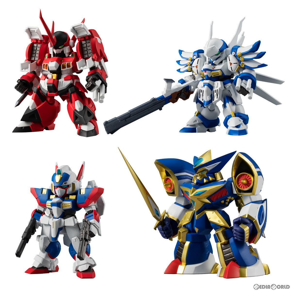 【新品即納】[BOX][FIG] (食玩) スーパーロボット大戦OG ORIGINAL COLLECTION 02 フィギュア(4個) バンダイ(20220725)