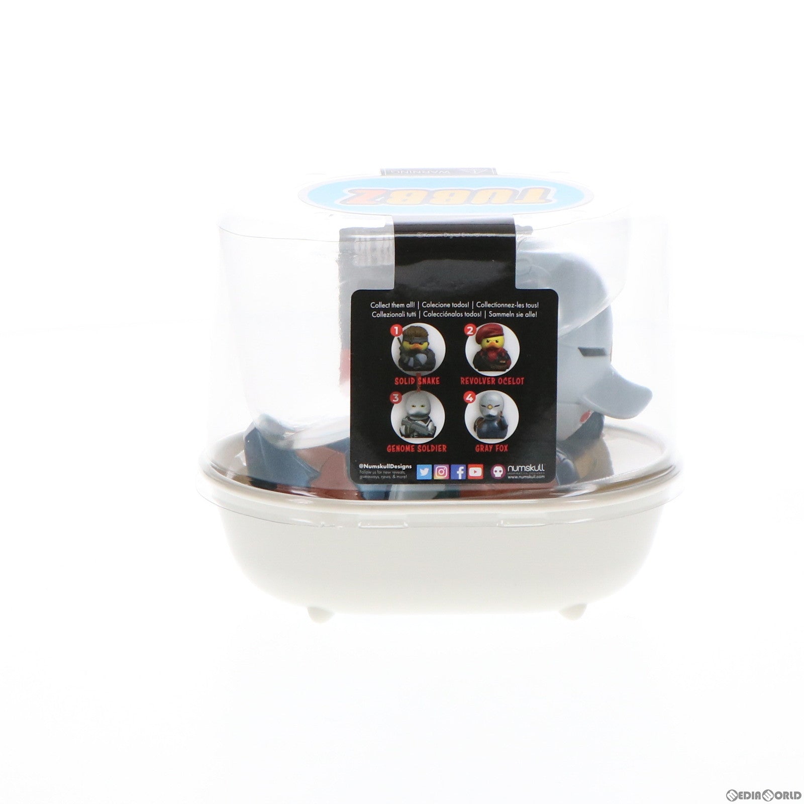 【中古即納】[FIG] TUBBZ サイボーグ忍者 ラバーダック METAL GEAR SOLID(メタルギアソリッド) 完成品 フィギュア Numskull(ナムスカル) (20211231)