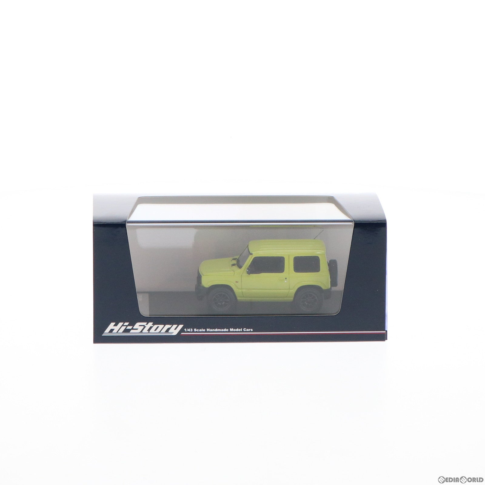 【中古即納】[FIG] SUZUKI JIMNY XC 2018(キネティックイエロー) 1/43 完成品 ミニカー(HS221YE) ハイストーリー(20190531)