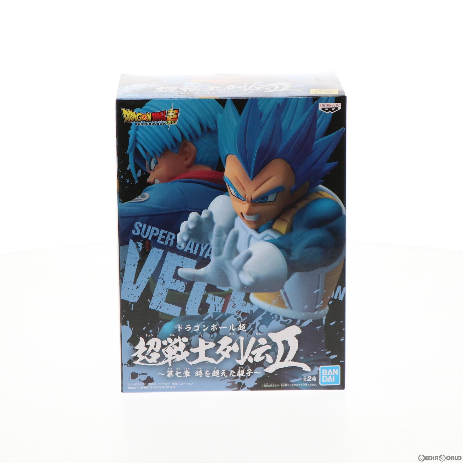 【中古即納】[FIG]超サイヤ人ゴッド超サイヤ人ベジータ(進化) ドラゴンボール超(スーパー) 超戦士列伝II〜第七章 時を超えた親子〜 フィギュア プライズ(2491844) バンプレスト(20211120)