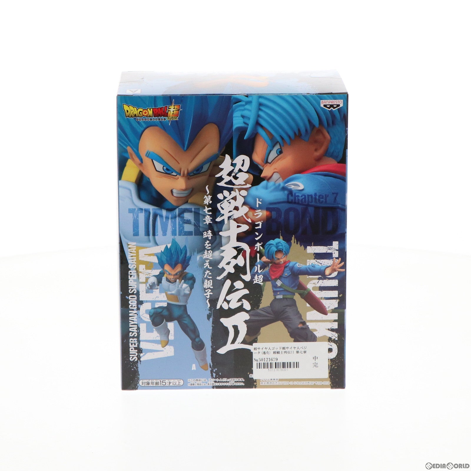 【中古即納】[FIG]超サイヤ人ゴッド超サイヤ人ベジータ(進化) ドラゴンボール超(スーパー) 超戦士列伝II〜第七章 時を超えた親子〜 フィギュア プライズ(2491844) バンプレスト(20211120)