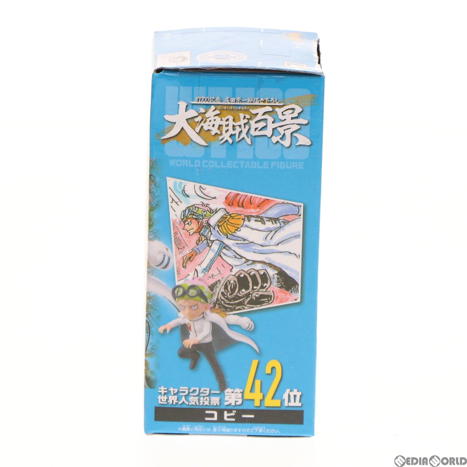 【中古即納】[FIG] コビー ワンピース ワールドコレクタブルフィギュア-WT100記念 尾田栄一郎描き下ろし 大海賊百景4- プライズ(2545971) バンプレスト(20220131)