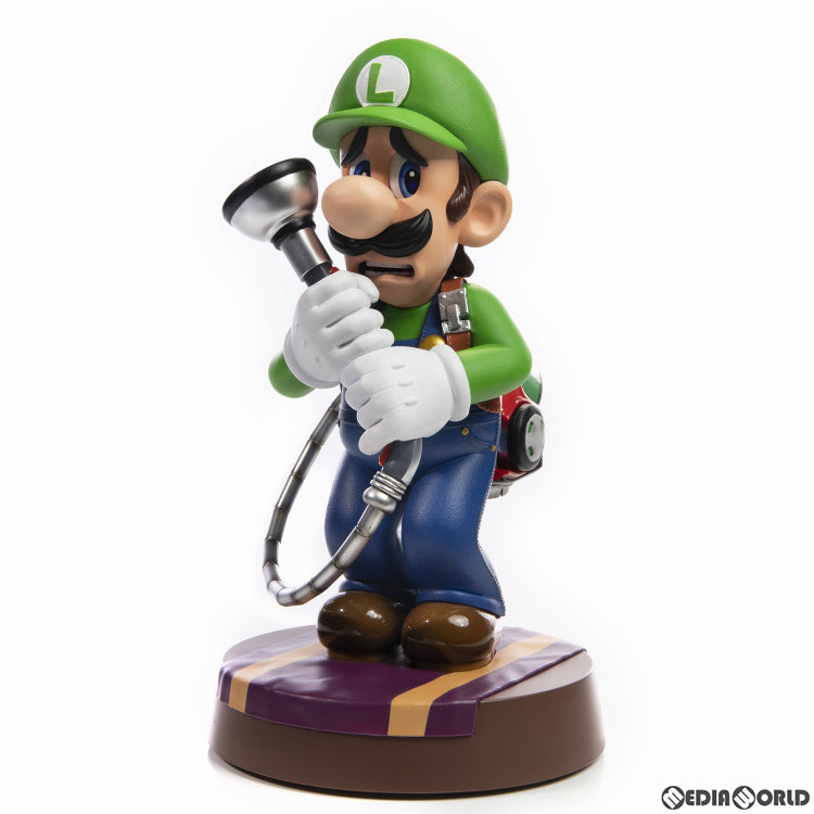 【新品即納】[FIG] (再販) ルイージ 9インチ PVCスタチュー ルイージマンション3 完成品 フィギュア First 4 Figures(ファースト4フィギュア) (20220831)