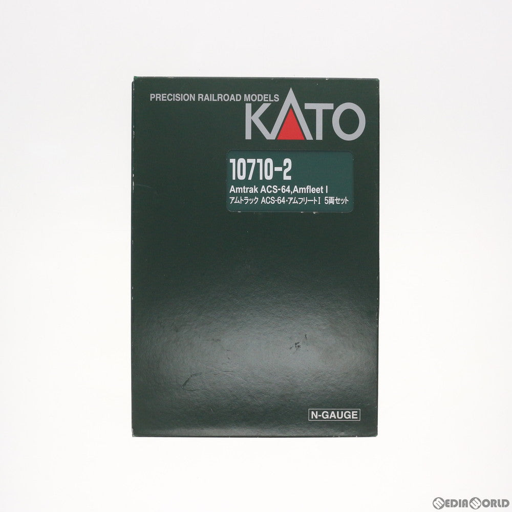 【新品即納】[RWM] 10710-2 アムトラック ACS-64・アムフリートI 5両セット Nゲージ 鉄道模型 KATO(カトー) (20151127)