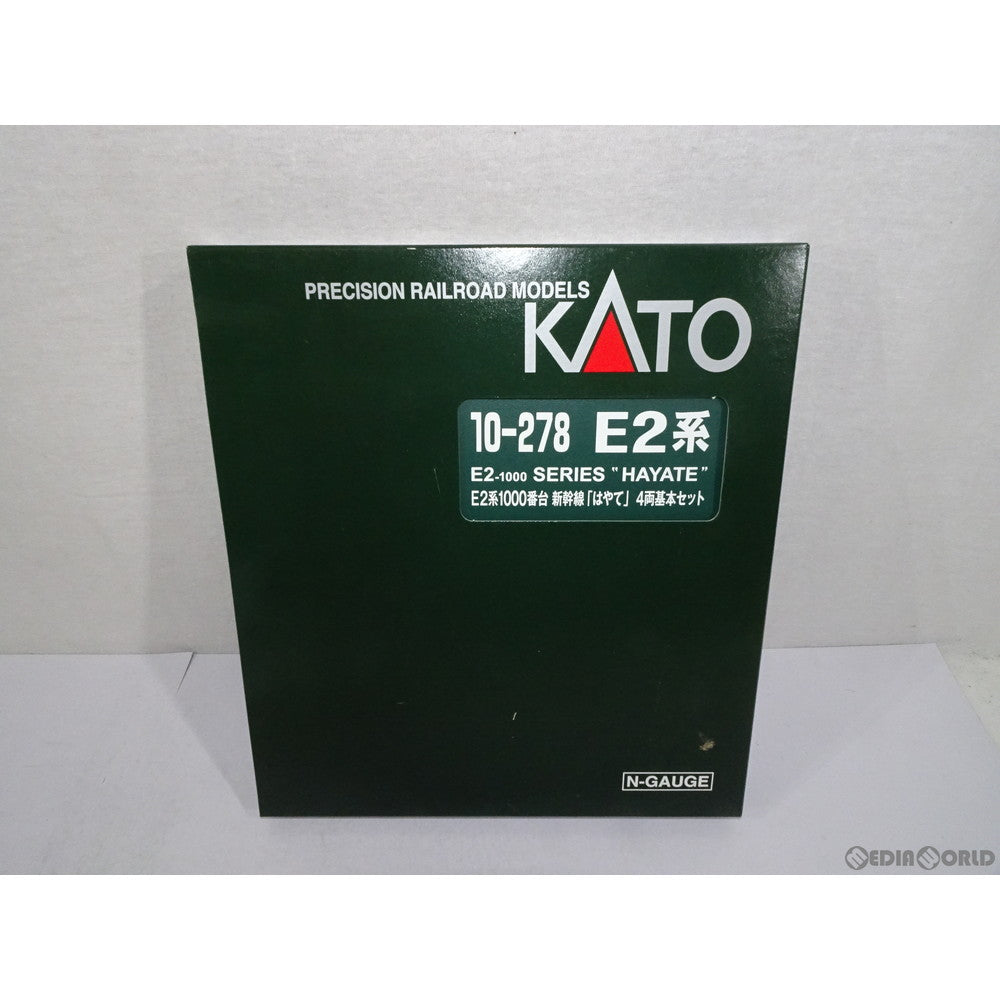 【中古即納】[RWM] 10-278 E2系1000番台新幹線 はやて 4両基本セット Nゲージ 鉄道模型 KATO(カトー) (20050530)