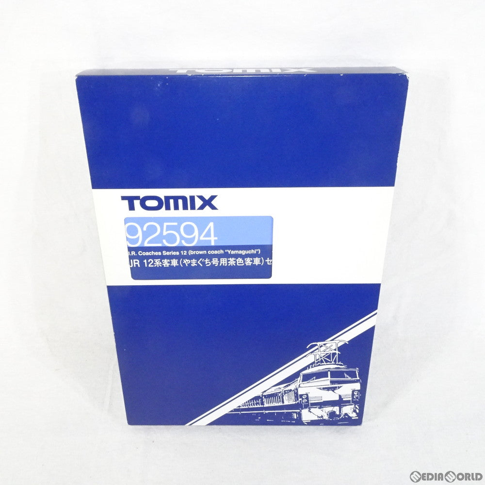 【中古即納】[RWM] 92594 12系客車(やまぐち号用茶色客車) セット(5両) Nゲージ 鉄道模型 TOMIX(トミックス) (20151230)