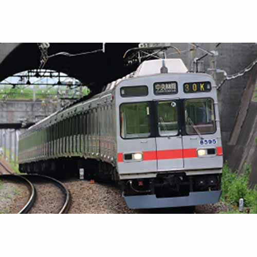 【新品即納】[RWM] 30519 東急8590系(田園都市線・スカート付き) 基本6両編成セット(動力付き) Nゲージ 鉄道模型 GREENMAX(グリーンマックス) (20151218)