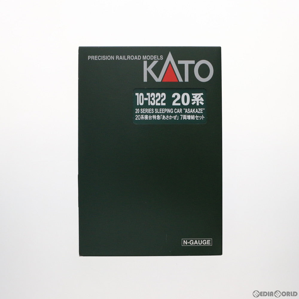 【中古即納】[RWM] 10-1322 20系寝台特急「あさかぜ」 7両増結セット(動力無し) Nゲージ 鉄道模型 KATO(カトー) (20151119)