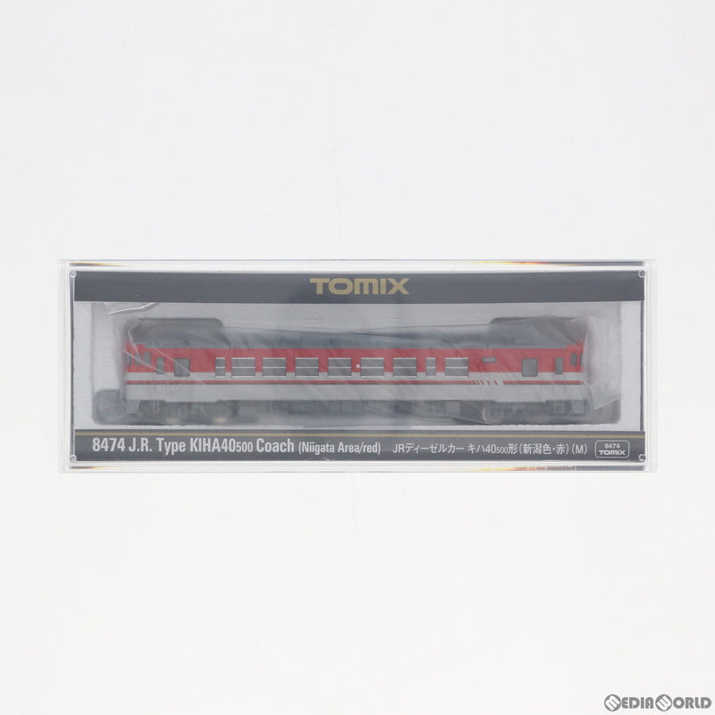 【新品】【O倉庫】[RWM]8474 JRディーゼルカー キハ40 500(新潟色・赤)(M車)(動力付き) Nゲージ 鉄道模型 TOMIX(トミックス)(20160331)