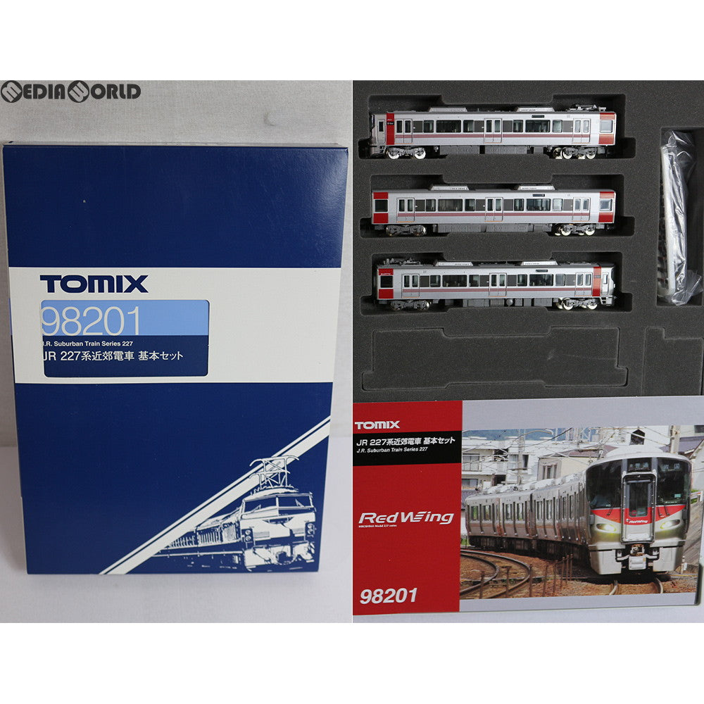 【新品】【お取り寄せ】[RWM]98201 227系近郊電車基本セット(3両) Nゲージ 鉄道模型 TOMIX(トミックス)(20191129)
