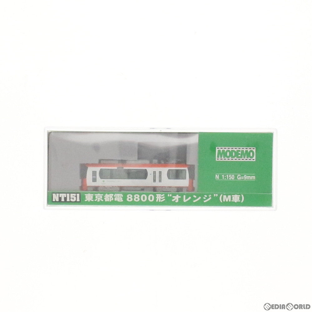 【中古即納】[RWM] NT151 東京都電8800形 オレンジ Nゲージ 鉄道模型 MODEMO(モデモ/ハセガワ) (20160104)