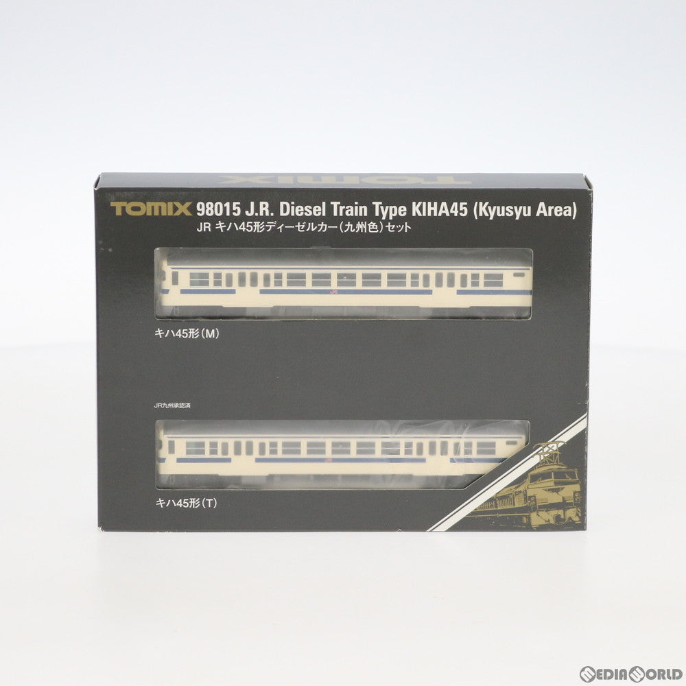 【新品即納】[RWM] 98015 JR キハ45形ディーゼルカー(九州色) 2両セット Nゲージ 鉄道模型 TOMIX(トミックス) (20160625)