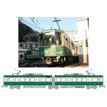 【新品即納】[RWM] NT158 江ノ島電鉄1500形「1501号編成」 標準塗装2013(M車) Nゲージ 鉄道模型 モデモ(20161202)