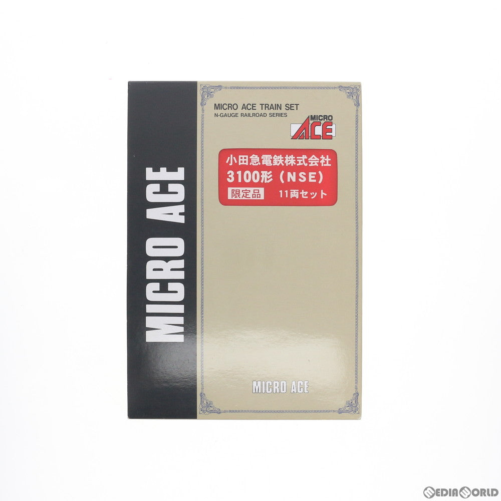 【中古即納】[RWM] A8156 小田急3100形・NSE・更新車 11両セット(動力付き) Nゲージ 鉄道模型 MICRO ACE(マイクロエース) (20161224)