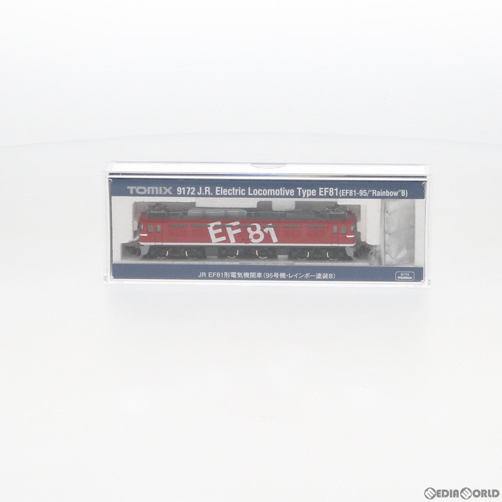 【中古即納】[RWM] 9172 JR EF81形電気機関車(95号機・レインボー塗装B) Nゲージ 鉄道模型 TOMIX(トミックス) (20161225)