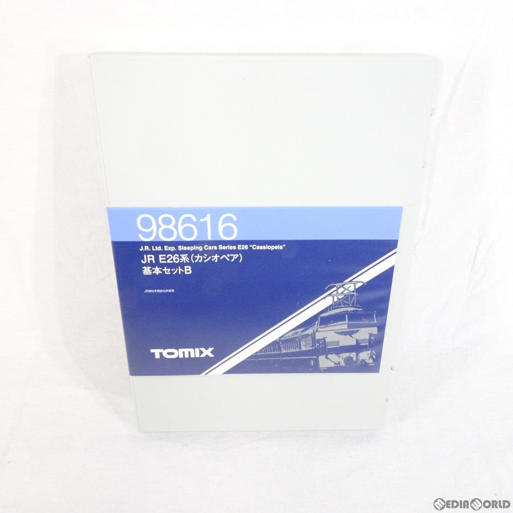 【中古即納】[RWM] 98616 JR E26系(カシオペア) 基本セットB(6両) Nゲージ 鉄道模型 TOMIX(トミックス) (20161224)