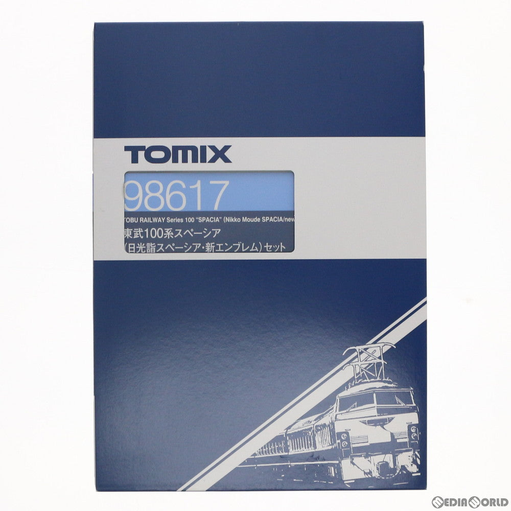 【中古即納】[RWM] 98617 東武100系スペーシア(日光詣スペーシア・新エンブレム) セット(6両) (動力付き) Nゲージ 鉄道模型 TOMIX(トミックス) (20161229)