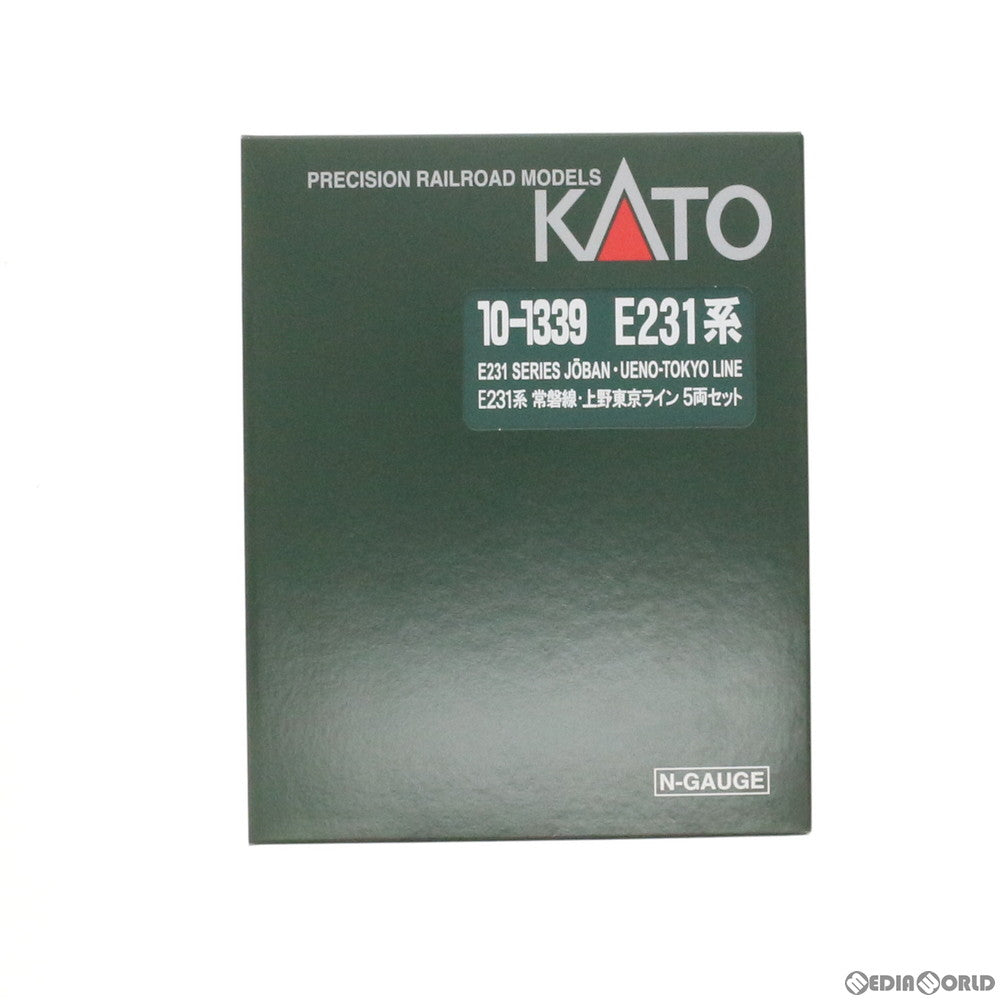 【中古即納】[RWM] 10-1339 E231系 常磐線・上野東京ライン 5両セット Nゲージ 鉄道模型 KATO(カトー) (20161202)