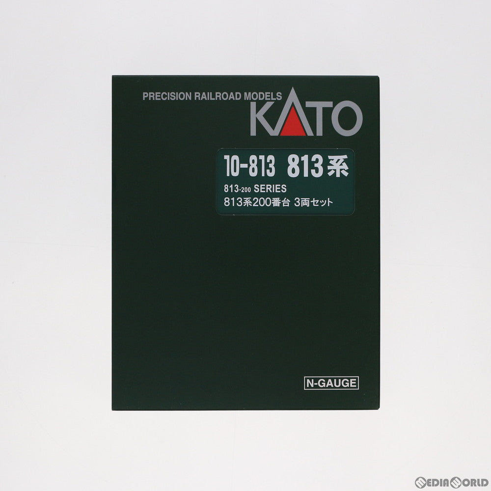 【中古即納】[RWM] 10-813 813系200番台 3両セット(動力付き) Nゲージ 鉄道模型 KATO(カトー) (20170331)
