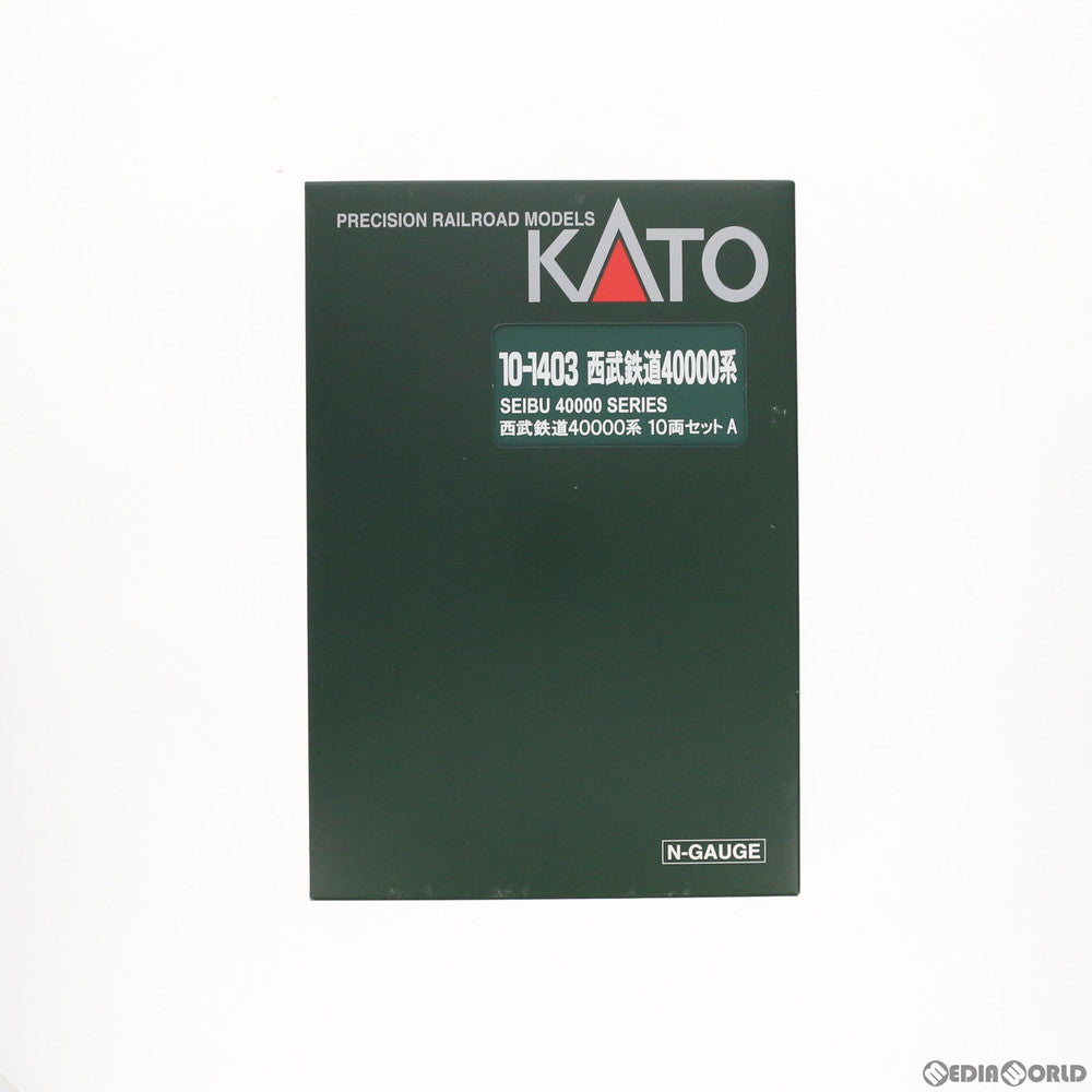 【中古即納】[RWM] 10-1403 特別企画品 西武40000系 10両セット(動力付き) Nゲージ 鉄道模型 KATO(カトー) (20170326)