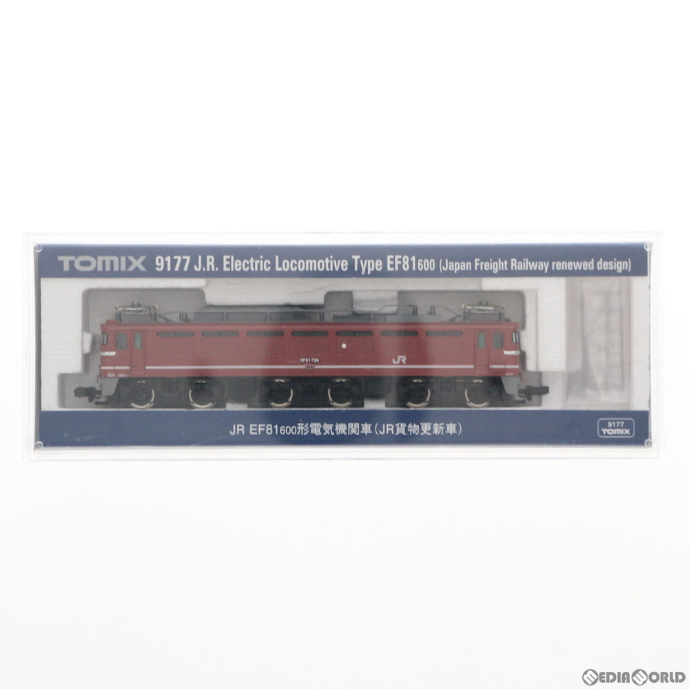 【中古即納】[RWM] 9177 JR EF81-600形電気機関車(JR貨物更新車) (動力付き) Nゲージ 鉄道模型 TOMIX(トミックス) (20170429)