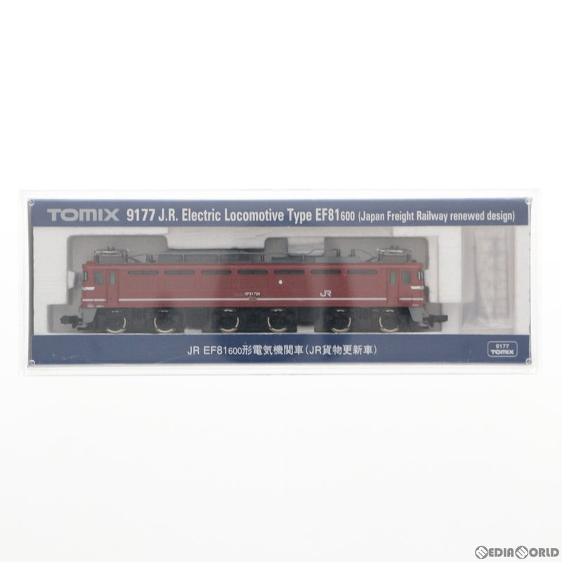 RWM]9177 JR EF81-600形電気機関車(JR貨物更新車)(動力付き) Nゲージ 鉄道模型 TOMIX(トミックス)
